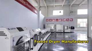 Επαγγελματικές εργοστασιακές λύσεις Freeze Dryer