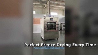 Βιομηχανικό Freeze dryer 15kg Batch Capacity Solution