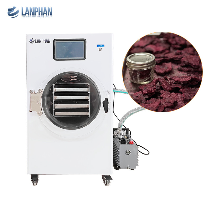 Lanphan Home Strawberry White Vacuum Freeze-drying Machine με αντλία κενού ή χωρίς αντλία πετρελαίου