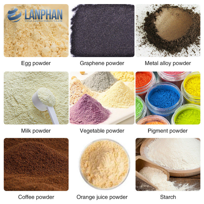 Μίνι Εργαστήριο 2l γυάλινο στεγνωτήρα ψεκασμού για την παρασκευή γάλακτος γεύση σκόνη χυμό φρούτων σκόνη