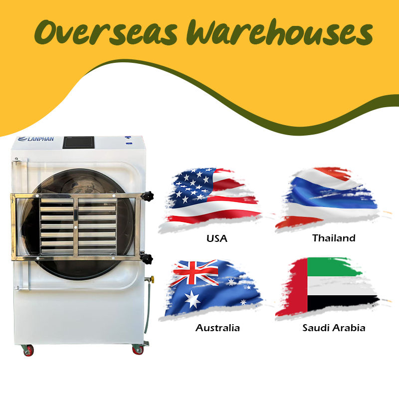 4m2 14 Μεγάλα Δίσκοι Μηχανή Αφυδάτωσης Τροφίμων Vacuum Φρούτων Τιμή Εμπορικού Εξοπλισμού Vacuum Freeze Drying