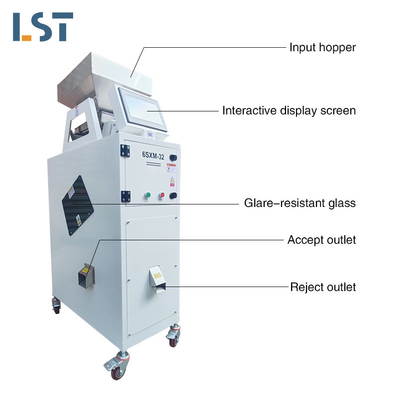 Μικρός διαλογιστής χρώματος χουμπόκις (Peach Gum Color Sorter) Διαλογιστής χρώματος καζού ιδανικός για την επεξεργασία τροφίμων μικρής κλίμακας