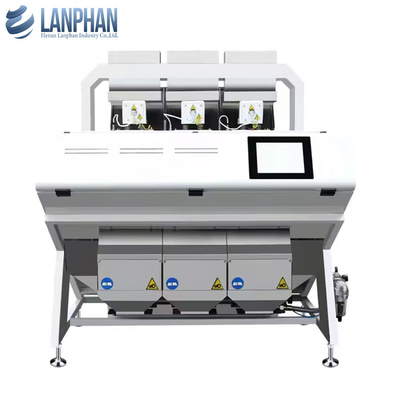 Μονή διαλογής χρωμάτων για το σκουλήκι της ψωμιού Διαλογή ρυζιού Οπτική μηχανή διαλογής ρυζιού