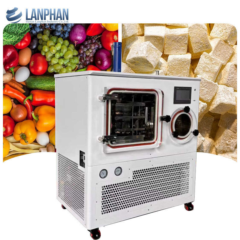 8kg/ παρτίδα λυοφιλοποίησης βιομηχανικού εργαστηρίου ψυκτικής ξήρανσης φαρμακευτικών προϊόντων, μικροβιακών προϊόντων