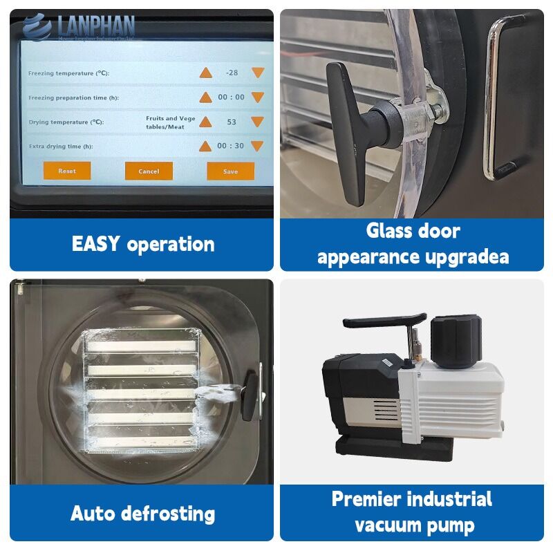 4-6Kg αυτόματη συσκευή στεγνώσεως ψύξης κρέατος φρούτων για οικιακή χρήση
