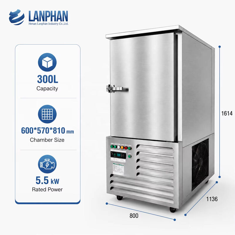 Εμπορικός ψυγείο υψηλής θερμοκρασίας 300L -80C για την αλιεία 10 δίσκοι από ανοξείδωτο χάλυβα