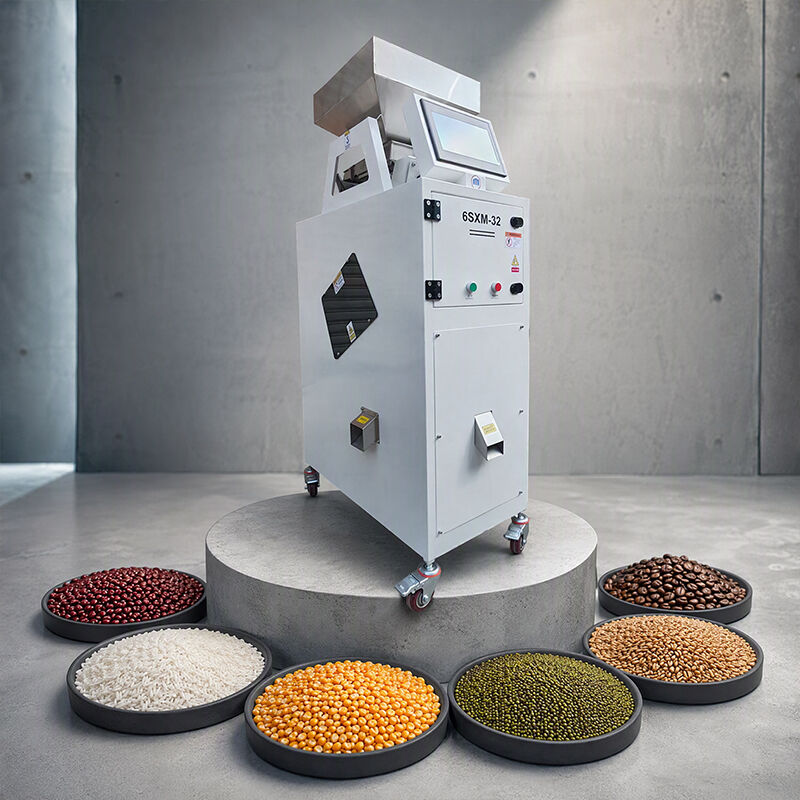 High Precision CCD Optical Cereal Color Sorter for Lentils Chickpeas Seeds Grains Sorting Machine Supplier