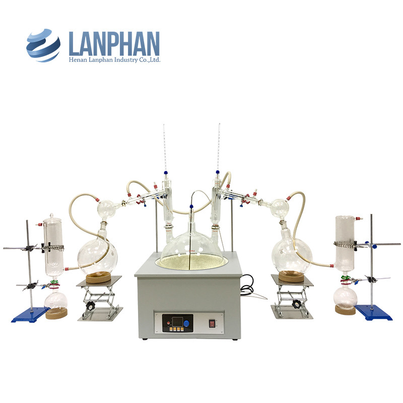 Σύντομη υψηλή Borosilicate απόσταξης πορειών αντίσταση διάβρωσης γυαλιού εξοπλισμού 20L
