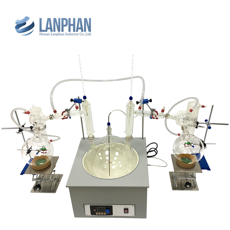 Σύντομη υψηλή Borosilicate απόσταξης πορειών αντίσταση διάβρωσης γυαλιού εξοπλισμού 20L
