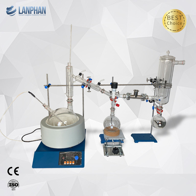 Γυαλικά 220V 5L μονάδων απόσταξης εργαστηριακών κοντά πορειών