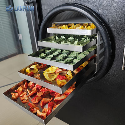 Σπίτι Χρήση Freeze Dryer Μετακινούμενο 5 δίσκοι WiFi Control Freeze Dryer